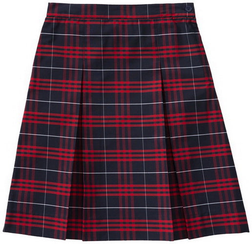 1776 Girls Black 2-Kick Pleated Skort w/ Two Front Side Pleats – Red Apple  Uniforms, LLC