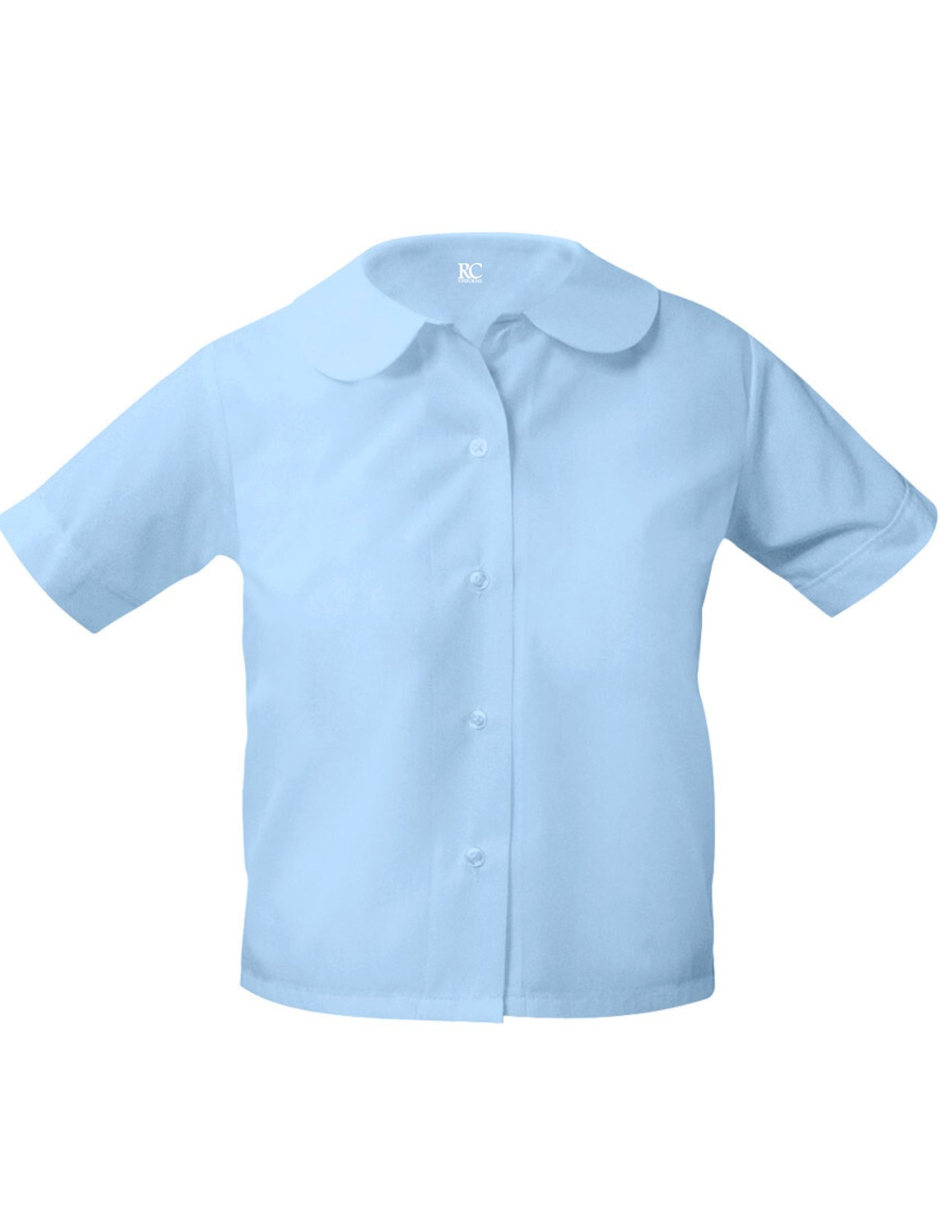 Light Blue Peter Pan Blouse RC Uniforms Light Blue Peter Pan Blouse RC Uniforms