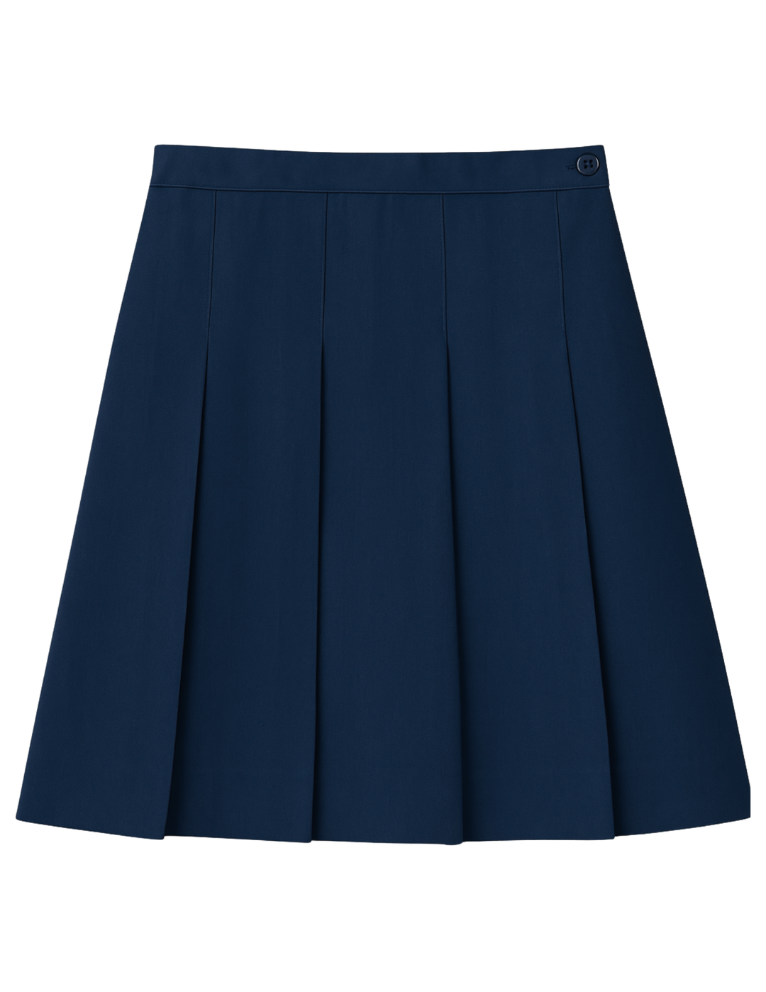 Navy Box-Pleat Skirt – RC Uniforms