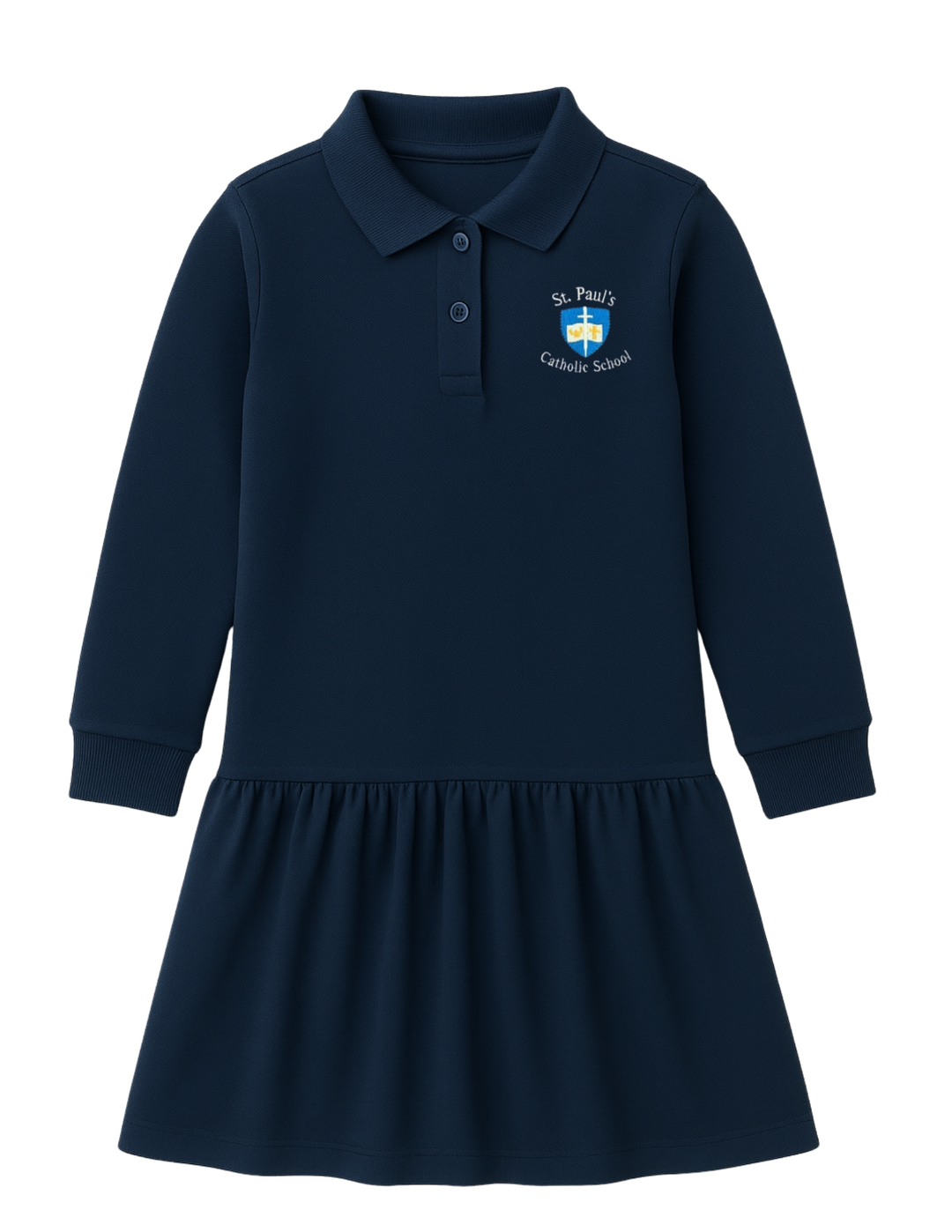 Long Sleeve Polo Dress RC Uniforms Long Sleeve Polo Dress RC Uniforms