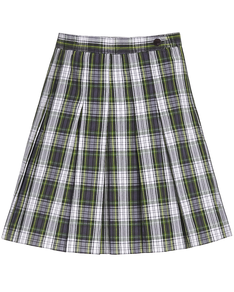 Plaid 80 Box Pleat Skirt – RC Uniforms