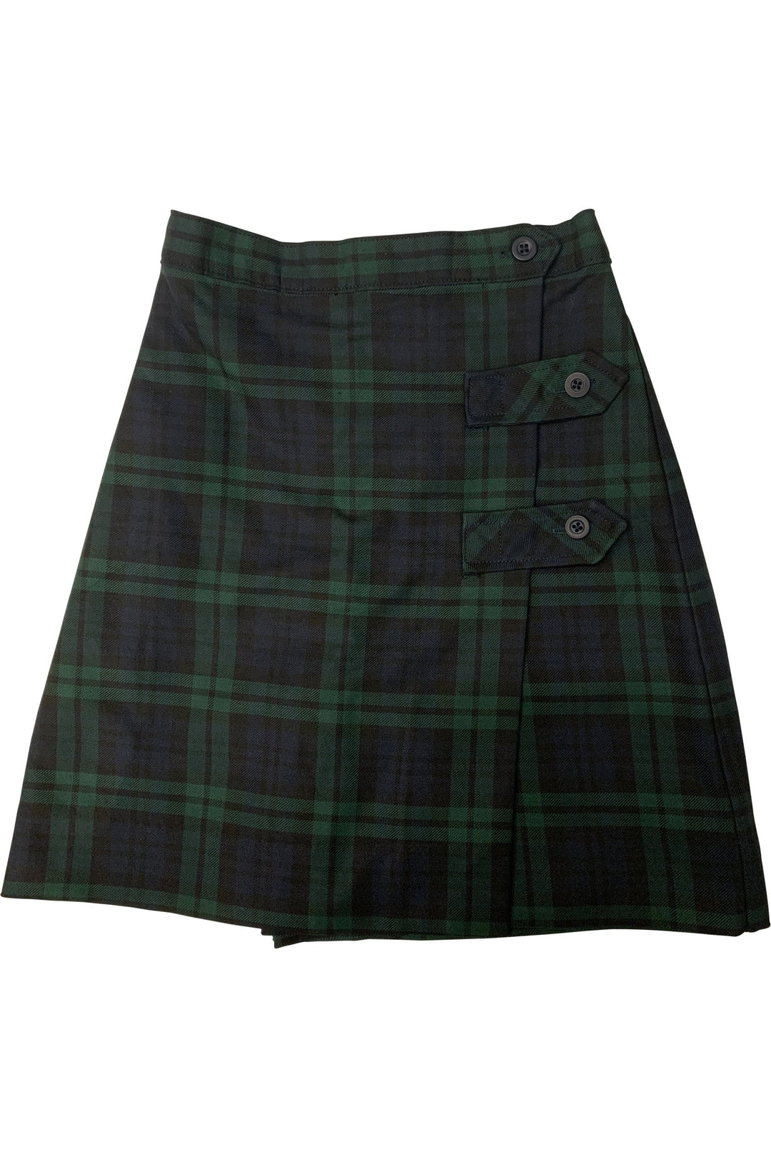 Green & Navy Plaid Tab Culotte – RC Uniforms