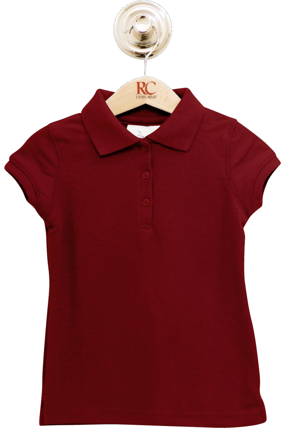 Unlogoed Cap Sleeve Polo Shirt RC Uniforms